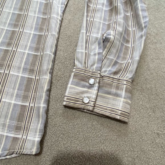 HOOT SPAH Western Shirt Vintage Embroidered Pearl Snap Mens Large - Picture 2 of 10